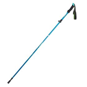 Folding Outdoor Handrails Trekking Walking Sticks - Sky Blue - Walking Sticks
