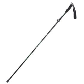 Folding Outdoor Handrails Trekking Walking Sticks - Black - Walking Sticks
