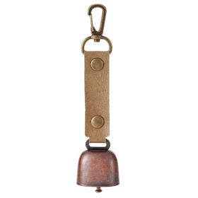 Outdoor Camping Bell Hiking Safety Avoiding Bear Bell - Apricot - Camping Bell