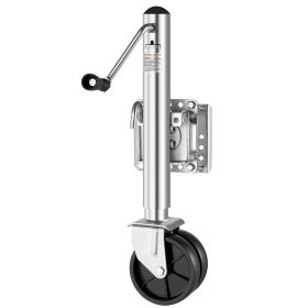 Trailer Jack with Wheel, 2000 lbs Load Capacity