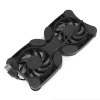 Dual USB Cooling Fan Pad Foldable Slim Fans Cooler Stand For Laptop PC Notebook - Default Title