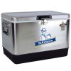 Yakimoto Ice Chest Beverage Beer Cooler Box With Bottle Opener, 51L/54Qt