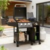 Burner, gas grill, outdoor barbecue grill - Black