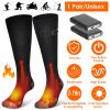 Electric Heated Socks for Men Women Battery Powered Heated Socks Rechargeable