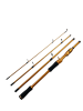 Fly Fishing Rods, Ultra Light Weight Classic Fast Super Fiberglass Fly Rods with Carrying Bag - Orange