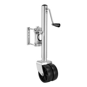 VEVOR Trailer Jack with Wheel, 2000 lbs Load Capacity, Heavy Duty Swivel Boat Trailer Jack with PP Dual Wheel & Ergonomic Handle