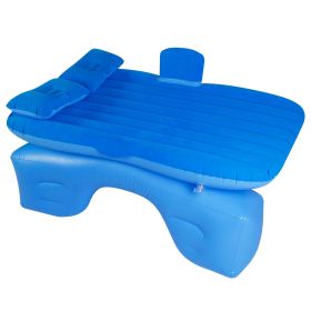 Car Air Mattress Bed Inflation Car Mattress Bed Portable Travel Camping Sleep Mat Car Inflation Bed For Trip - Blue - One Size