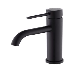 Single Handle Bathroom Faucet Lavatory Faucet Stainless Steel Single Hole-T10, Matte Black[Unable to ship on weekends,usps/fedex] - default title