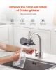 Faucet Mount Water Filter, Horizontal Water Purifier for Sink Tap