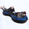 80" 2-Person Inflatable Snow Sled for Kids and Adults - Blue