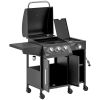 Burner, gas grill, outdoor barbecue grill - Black