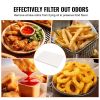 Fryer Filter Paper 100 Sheets 25.7" x 16.9", Replacement Deep Fryer Filter Sheets for 55L-58L Commercial Mobile Fryer Filter Machine