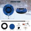 40" Inflatable Snow Sled for Kids and Adults - Blue