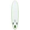Inflatable Stand Up Paddleboard Set Green and White - Green