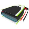 Inflatable Stand Up Paddleboard Set Green and White - Green