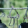 Multi-functional Portable Triangle Hook Hanging Buckle for Outdoor - White - Triangle Hook