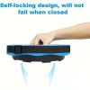 New Portable Telescopic Folding Stool Suitable for Hiking, Camping Outdoor Travel and Fishing -adjustable Height and Lightweight - black