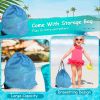 24Pcs Diving Toys Swimming Pool Toys Swim Toys for Kids Aged 3+ Years Old Swim Thru Rings Torpedoes Gems Volleyball Storage Bag - Toy