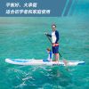inflatable paddle board 11'  Sup including sup paddle, paddleboard backpack, pump, leash - grey