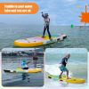 inflatable paddle board 8'  Kids Sup including sup paddle, paddleboard backpack, pump, leash - yellow