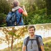Retro Elegent Compass for Use Outdoor Hikting - As pic show - Style C