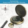Retro Elegent Compass for Use Outdoor Hikting - As pic show - Style C