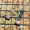 Outdoor Camping Bell Hiking Safety Avoiding Bear Bell - Black - Camping Bell