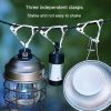 Multi-functional Portable Triangle Hook Hanging Buckle for Outdoor - Black - Triangle Hook