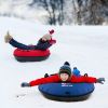 40" Inflatable Snow Sled for Kids and Adults - Blue