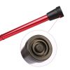 Walking Cane Aluminum Alloy Walking Stick Adjustable Folding Travel Hiking Stick - Red