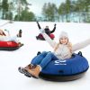 40" Inflatable Snow Sled for Kids and Adults - Blue