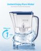 Pitcher Water Filter Replacements, 3-pack 5-stage Water Filter for Pitchers and Dispensers