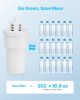 Pitcher Water Filter Replacements, 3-pack 5-stage Water Filter for Pitchers and Dispensers