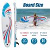 inflatable paddle board 11'  Sup including sup paddle, paddleboard backpack, pump, leash - red