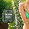 Outdoor Portable Camping Shower Water Bag for Home Use - Green - Camping Shower