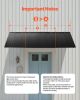Fixed Metal Awning 104 x 36 in