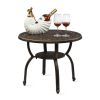 Cast Aluminum Outdoor Side Table