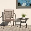 Cast Aluminum Outdoor Side Table