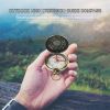 Retro Elegent Compass for Use Outdoor Hikting - As pic show - Style B