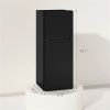 Small refrigerator, refrigerator, suitable for small spaces, black - Black