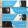 10.6 Gallons Solar Heated Shower with 360 Rotating Rainfall