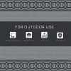 9' x 12' RV Mat, Outdoor Patio Rug / Large Camping Carpet with Carrying Bag, Waterproof Plastic Straw, Design for Backyard - default